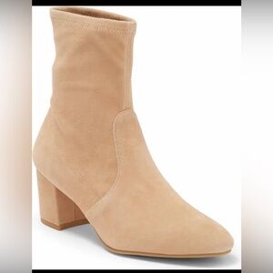 Stuart Weitzman Siggy Suede Sock Bootie casual comfy outdoor style vacation